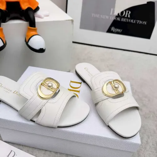 Replica Christian Dior Slippers For Women #1431896 $82.00 USD for Wholesale