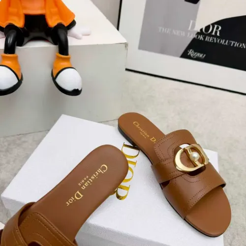 Replica Christian Dior Slippers For Women #1431897 $82.00 USD for Wholesale