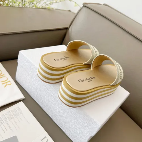 Replica Christian Dior Slippers For Women #1431899 $85.00 USD for Wholesale