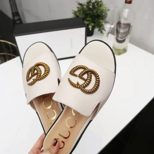 Replica Gucci Slippers For Women #1431903 $85.00 USD for Wholesale