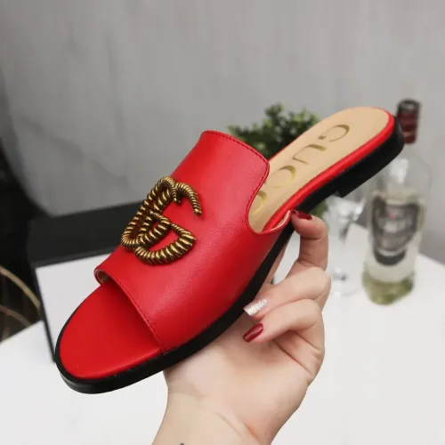 Replica Gucci Slippers For Women #1431904 $85.00 USD for Wholesale