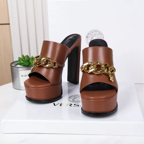 Replica Versace Slippers For Women #1431920 $118.00 USD for Wholesale
