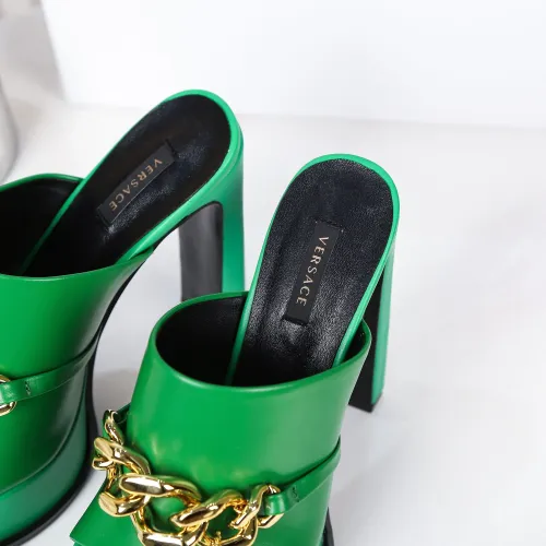 Replica Versace Slippers For Women #1431921 $118.00 USD for Wholesale