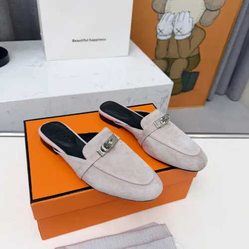 Replica Hermes Slippers For Women #1431924 $88.00 USD for Wholesale
