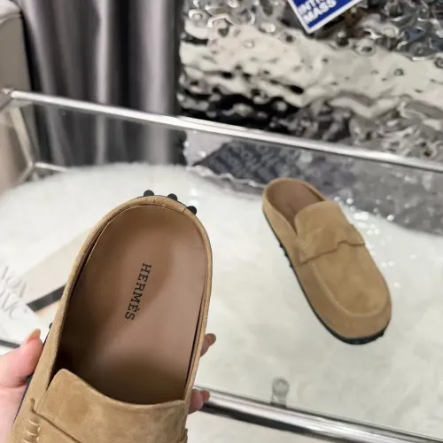 Replica Hermes Slippers For Men #1431931 $98.00 USD for Wholesale