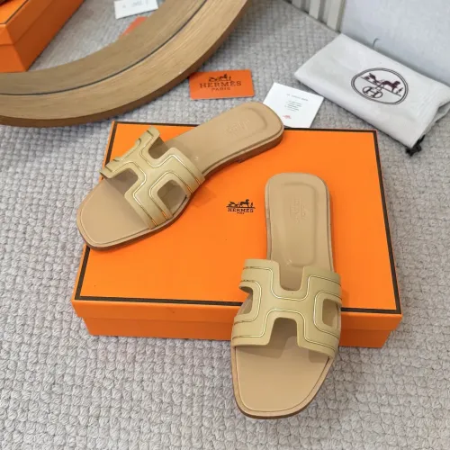 Replica Hermes Slippers For Women #1431942 $96.00 USD for Wholesale