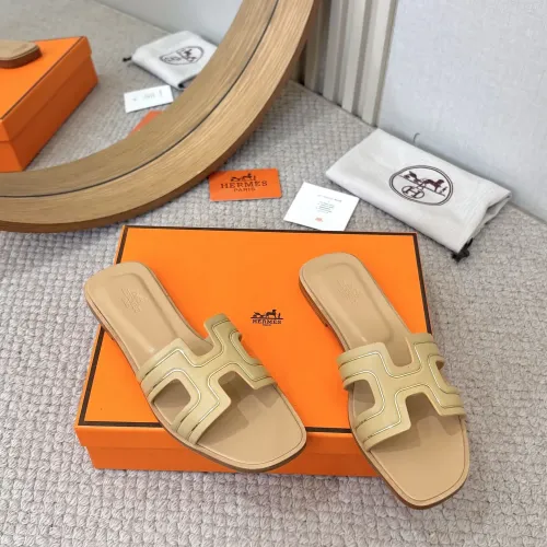 Replica Hermes Slippers For Women #1431942 $96.00 USD for Wholesale