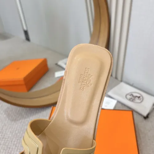 Replica Hermes Slippers For Women #1431942 $96.00 USD for Wholesale