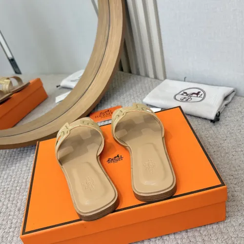Replica Hermes Slippers For Women #1431942 $96.00 USD for Wholesale