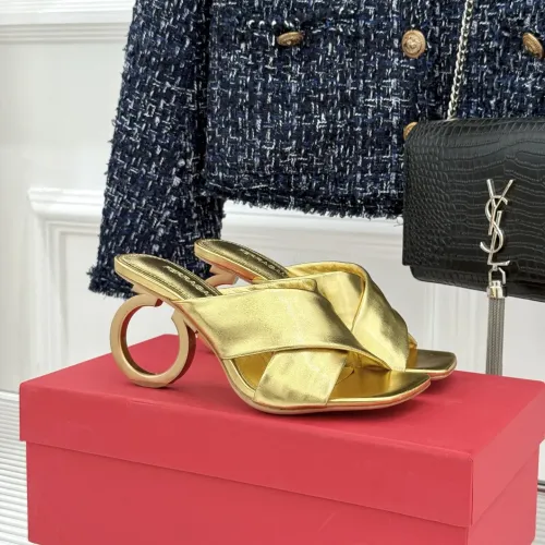 Salvatore Ferragamo Slippers For Women #1431947 $108.00 USD, Wholesale Replica Salvatore Ferragamo Slippers