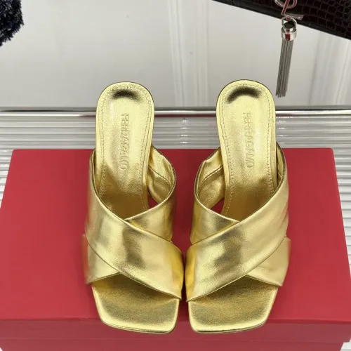 Replica Salvatore Ferragamo Slippers For Women #1431947 $108.00 USD for Wholesale