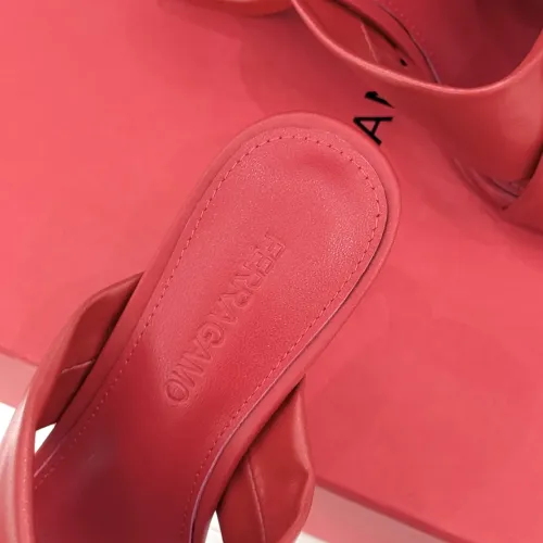 Replica Salvatore Ferragamo Slippers For Women #1431948 $108.00 USD for Wholesale
