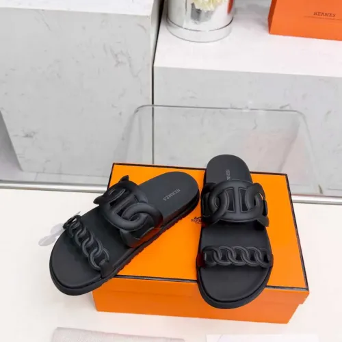 Replica Hermes Slippers For Women #1431956 $96.00 USD for Wholesale