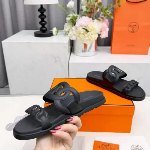 Replica Hermes Slippers For Women #1431956 $96.00 USD for Wholesale