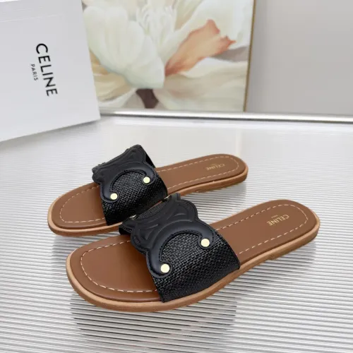 Celine Slippers For Women #1431959 $85.00 USD, Wholesale Replica Celine Slippers
