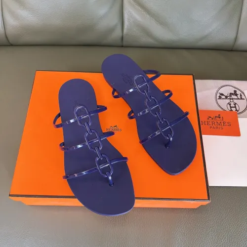Replica Hermes Slippers For Women #1431992 $48.00 USD for Wholesale