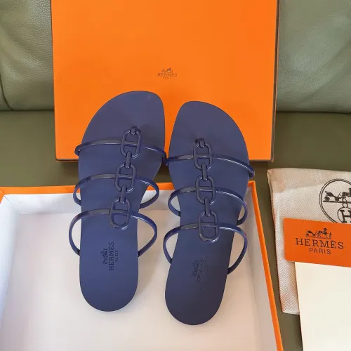 Replica Hermes Slippers For Women #1431992 $48.00 USD for Wholesale