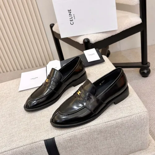Celine Leather Shoes For Women #1432010 $108.00 USD, Wholesale Replica Celine Leather Shoes