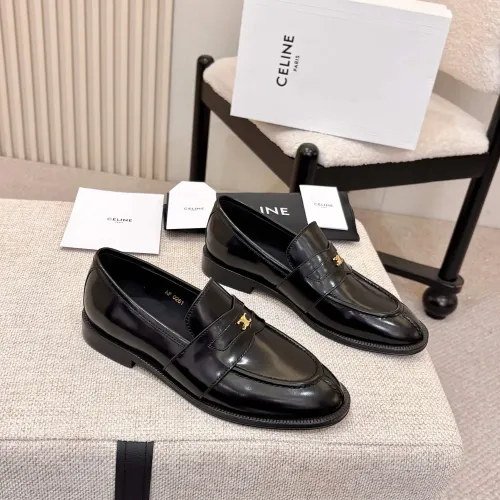 Replica Celine Leather Shoes For Women #1432010 $108.00 USD for Wholesale