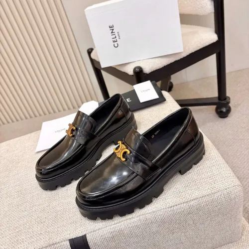 Celine Leather Shoes For Women #1432014 $108.00 USD, Wholesale Replica Celine Leather Shoes