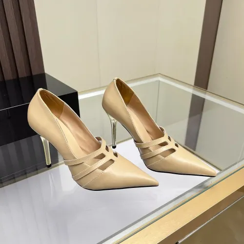 Balmain High-Heeled Shoes For Women #1432035 $82.00 USD, Wholesale Replica Balmain High-Heeled Shoes