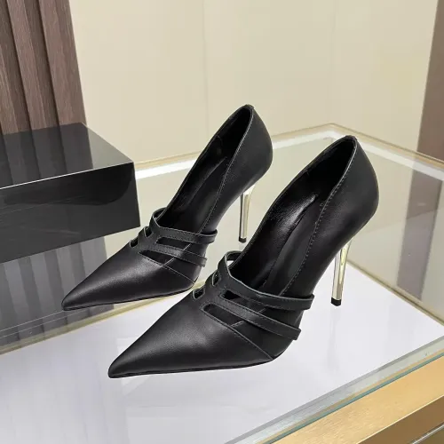 Balmain High-Heeled Shoes For Women #1432037 $82.00 USD, Wholesale Replica Balmain High-Heeled Shoes