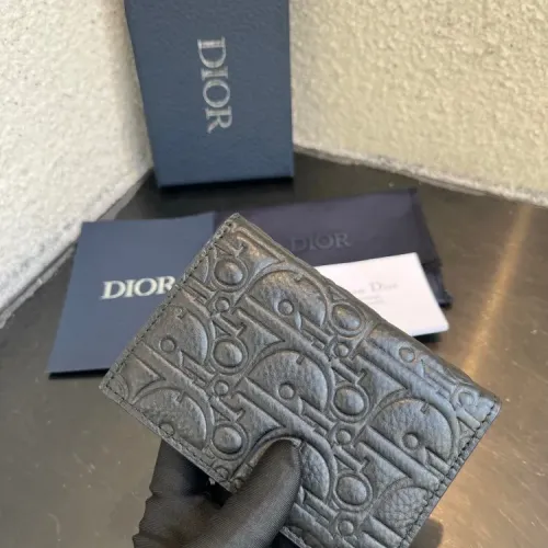 Replica Christian Dior AAA Man Card Holders #1432039 $52.00 USD for Wholesale