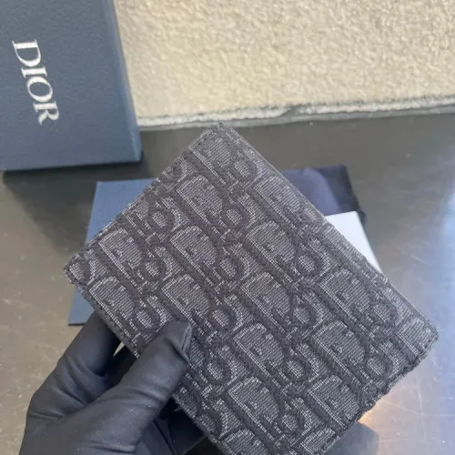 Replica Christian Dior AAA Man Card Holders #1432041 $52.00 USD for Wholesale