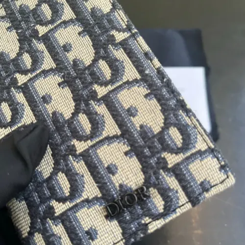 Replica Christian Dior AAA Man Card Holders #1432042 $56.00 USD for Wholesale