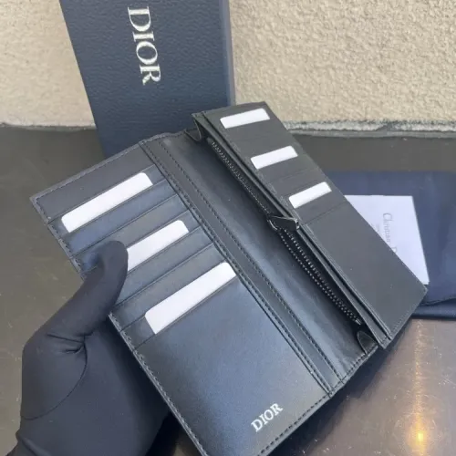 Replica Christian Dior AAA Man Long Wallets #1432050 $60.00 USD for Wholesale