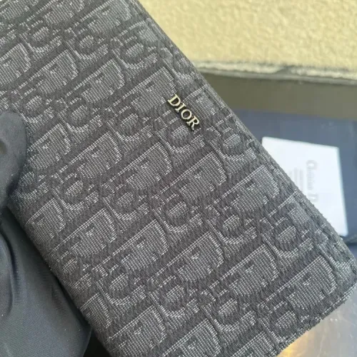 Replica Christian Dior AAA Man Long Wallets #1432051 $64.00 USD for Wholesale