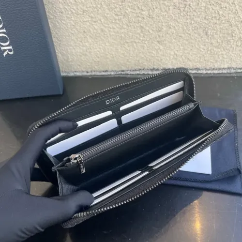 Replica Christian Dior AAA Man Long Wallets #1432051 $64.00 USD for Wholesale