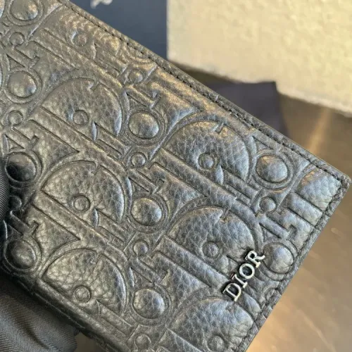 Replica Christian Dior AAA Man Long Wallets #1432054 $60.00 USD for Wholesale