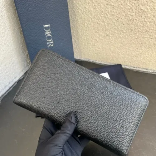 Replica Christian Dior AAA Man Long Wallets #1432057 $64.00 USD for Wholesale