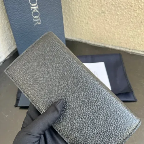 Replica Christian Dior AAA Man Long Wallets #1432059 $60.00 USD for Wholesale