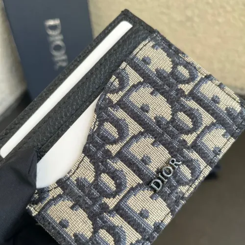 Replica Christian Dior AAA Man Card Holders #1432065 $45.00 USD for Wholesale