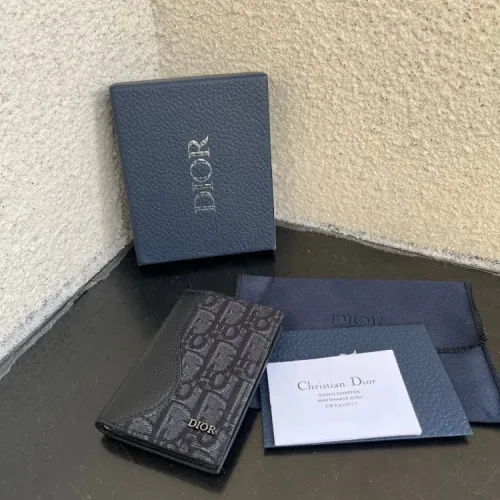 Christian Dior AAA Man Card Holders #1432070 $52.00 USD, Wholesale Replica Christian Dior AAA Man Wallets