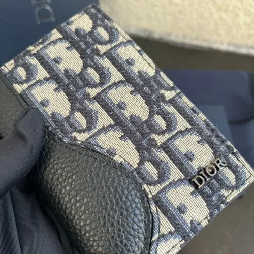 Replica Christian Dior AAA Man Card Holders #1432071 $52.00 USD for Wholesale