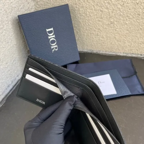 Replica Christian Dior AAA Man Wallets #1432079 $56.00 USD for Wholesale