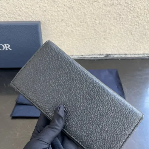 Replica Christian Dior AAA Man Long Wallets #1432082 $60.00 USD for Wholesale