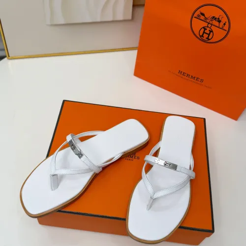Replica Hermes Slippers For Women #1432084 $82.00 USD for Wholesale