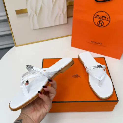 Replica Hermes Slippers For Women #1432084 $82.00 USD for Wholesale