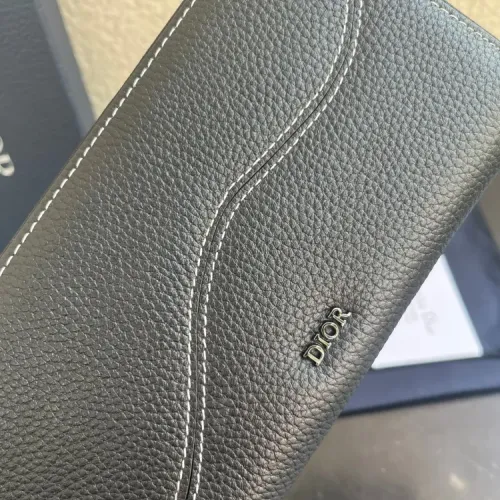 Replica Christian Dior AAA Man Long Wallets #1432085 $64.00 USD for Wholesale