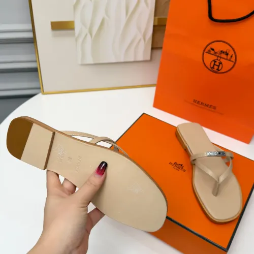 Replica Hermes Slippers For Women #1432086 $82.00 USD for Wholesale