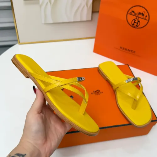 Replica Hermes Slippers For Women #1432087 $82.00 USD for Wholesale