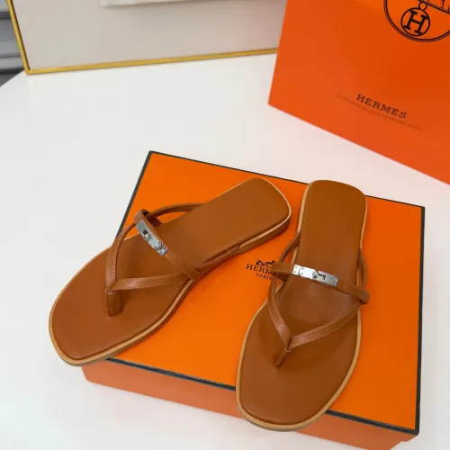 Replica Hermes Slippers For Women #1432094 $82.00 USD for Wholesale