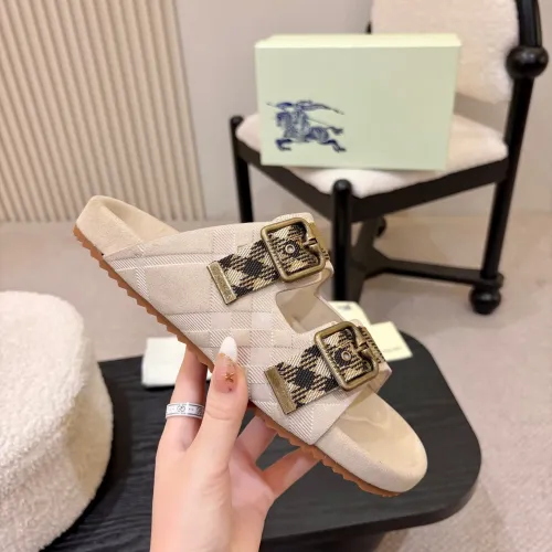 Replica Burberry Slippers For Women #1432099 $98.00 USD for Wholesale