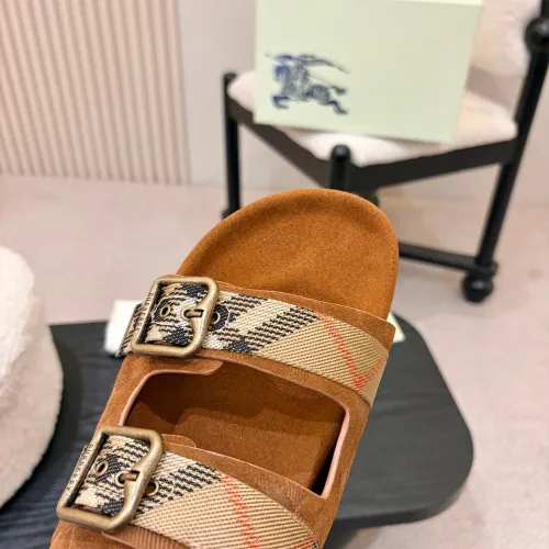 Replica Burberry Slippers For Women #1432101 $98.00 USD for Wholesale