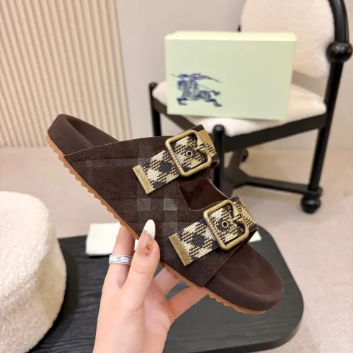 Replica Burberry Slippers For Women #1432103 $98.00 USD for Wholesale