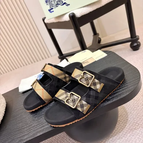 Burberry Slippers For Men #1432106 $98.00 USD, Wholesale Replica Burberry Slippers
